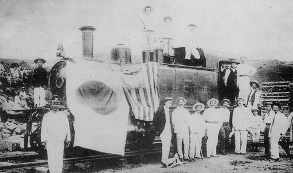 1899년 7월 인천공장에서 조립해 한국에서 운행된 모갈탱크형 기관차. 이미지 출처: 철도기술백서