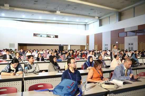 2018년 8월 30일부터 9월 1일까지 부산에서 열린 'The International Congress of BMT 2018' 행사 모습.