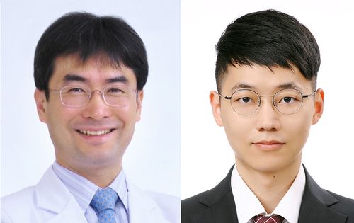 사진 왼쪽부터 박상민 교수, 장주영 연구원
