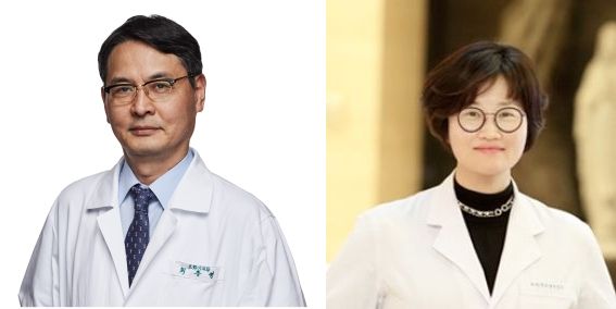 사진 왼쪽부터 서울성모병원 최종영 교수, 가톨릭대 의대 조미라 교수