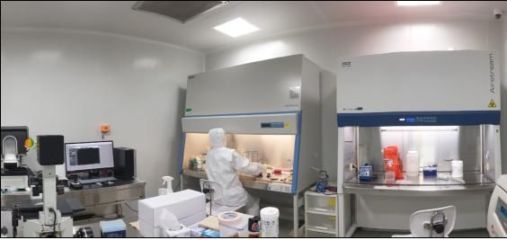 국립마산병원 생물안전 3등급 연구시설 내부 모습. 사진 제공: 국립마산병원