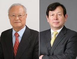 왼쪽부터 김종국 교수, 박은석 교수
