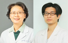 (왼쪽부터)곽현정 교수, 김용범 교수.