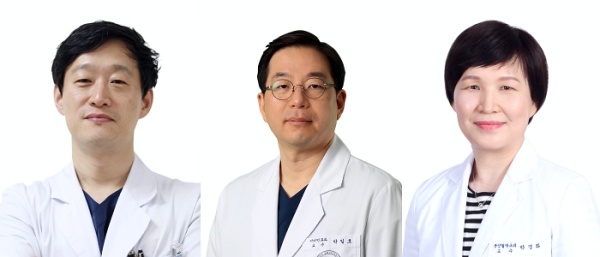 사진 왼쪽부터 김현구 박일호 박경화 교수