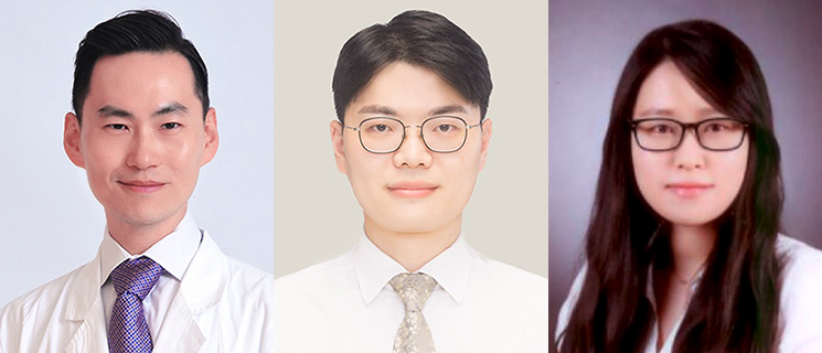 사진 왼쪽부터 김성민 교수, 권영남 교수, 김보람 연구원