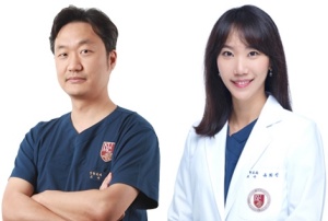 사진 왼쪽부터 김덕우 교수, 유희진 교수
