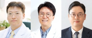 사진 왼쪽부터 김진원 교수, 이승현·김양현 부교수