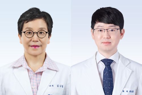 분당서울대병원 소화기내과 김나영 교수(사진 왼쪽), 최용훈 교수(오른쪽)