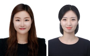 사진 왼쪽부터 한소희·김유나 간호사