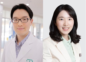 사진 왼쪽부터 김영욱 교수, 박지연 교수.
