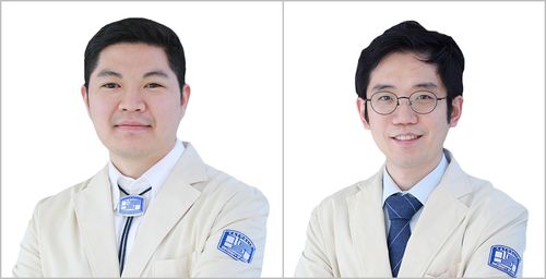 사진 왼쪽부터 서울성모병원 성필수, 인천성모병원 이순규 교수.
