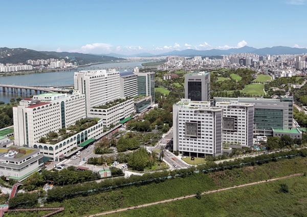 서을아산병원 모습.