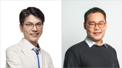 사진 왼쪽부터 서울성모병원 혈액병원 민창기 교수, 임상약리과 한승훈 교수.