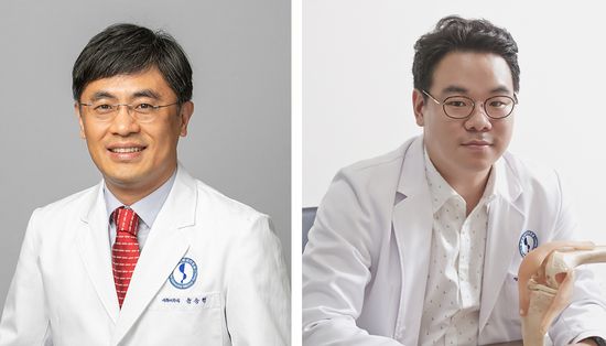 사진 왼쪽부터 윤승현 교수, 박도영 교수