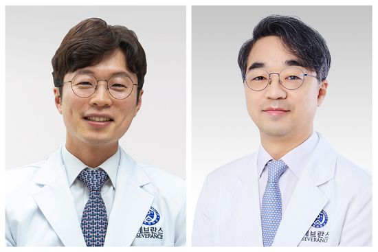사진 왼쪽부터 송경철 교수, 채현욱 교수.