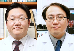 사진 왼쪽부터 서울아산병원 서준범, 김남국 교수