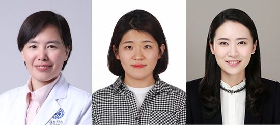 사진 왼쪽부터 박유랑 교수, 이주현 연구원, 이태선 박사.