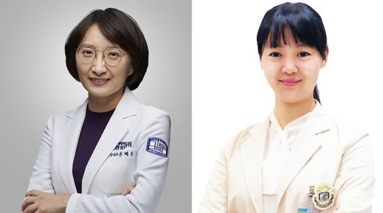 사진 왼쪽부터 윤혜은 교수, 민지원 교수.