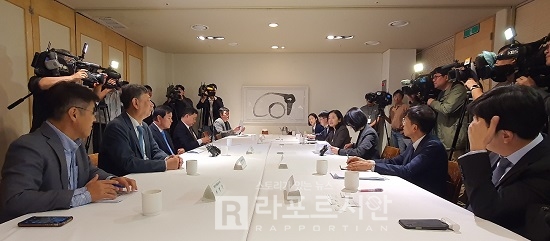 제15차 의료현안협의체 회의 모습.