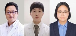 사진 왼쪽부터 이상화·주미연 박사, 김준기 교수