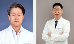 사진 왼쪽부터 김혁수·조영철 병원장