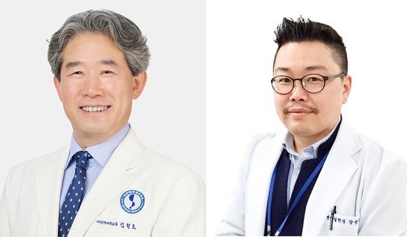 사진 왼쪽부터 김철호 교수, 강성운 연구교수.
