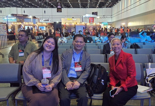 사진 왼쪽부터 프라우드 파타나바니치(Proud Patanavanich) 태국 메드팍 병원(MedPark Hospital) 디지털혁신담당, 최종수 삼성서울병원 디지털혁신담당, 수지 에이 러프(Susie A. Ruff) 덴마크 RUFF & CO 대표