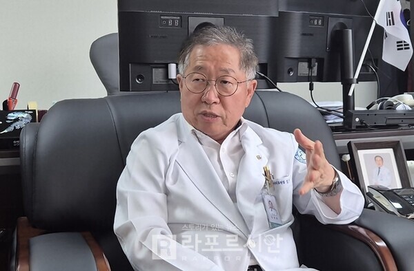 전국지방의료원장연합회 김영완 회장(서산의료원장).