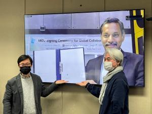 몰팩바이오, KAIST GCC·인도 암 진단기업과 3자 업무협약 - 뉴스 썸네일 이미지